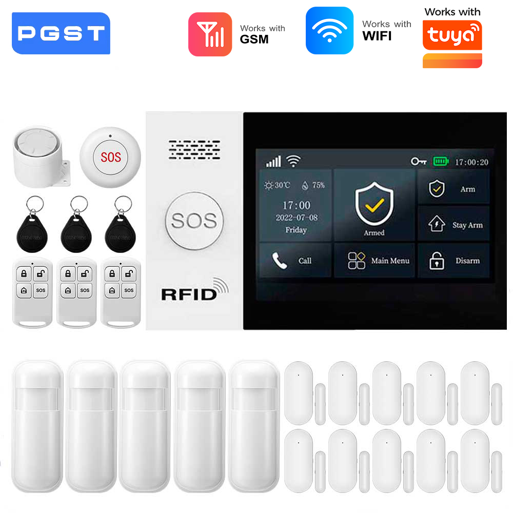 Smart Home Automation Kit - Inteligentny system alarmowy 2.4G WIFI GSM