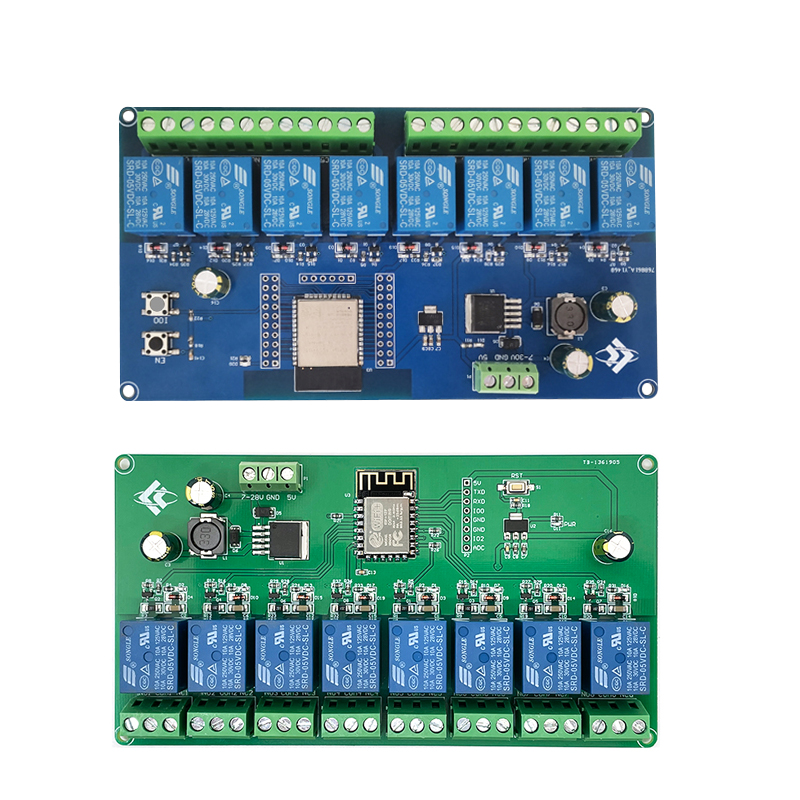 Esp8266 Relay Module - ESP8266 / ESP32 WIFI 8-kanałowy moduł