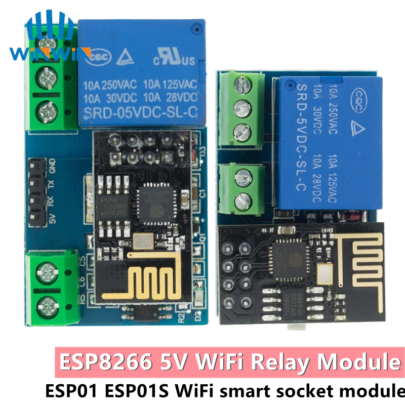 Esp8266 Relay Module - ESP8266 ESP-01 ESP-01S 5V Moduł przekaźnika