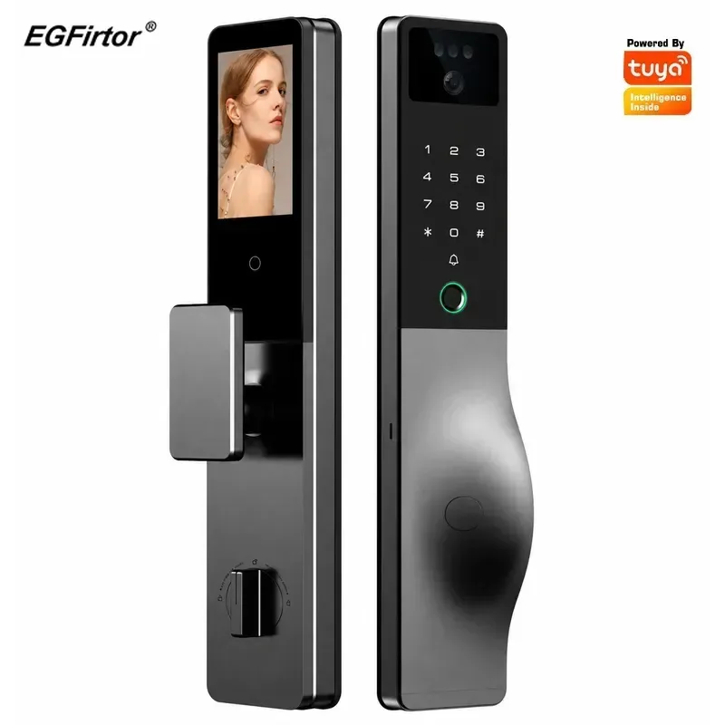 Smart Door Lock Wifi - Inteligentny zamek z interkomem, hasłem, zdalnym