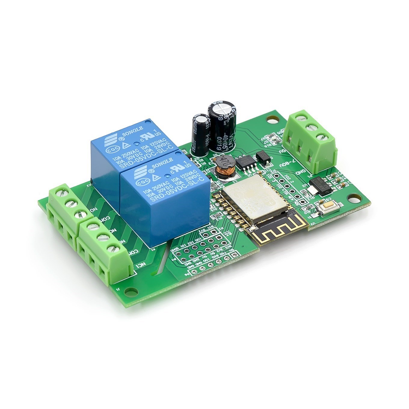Esp8266 Relay Module - ESP8266 bezprzewodowy moduł kontrolera przekaźnika WIFI