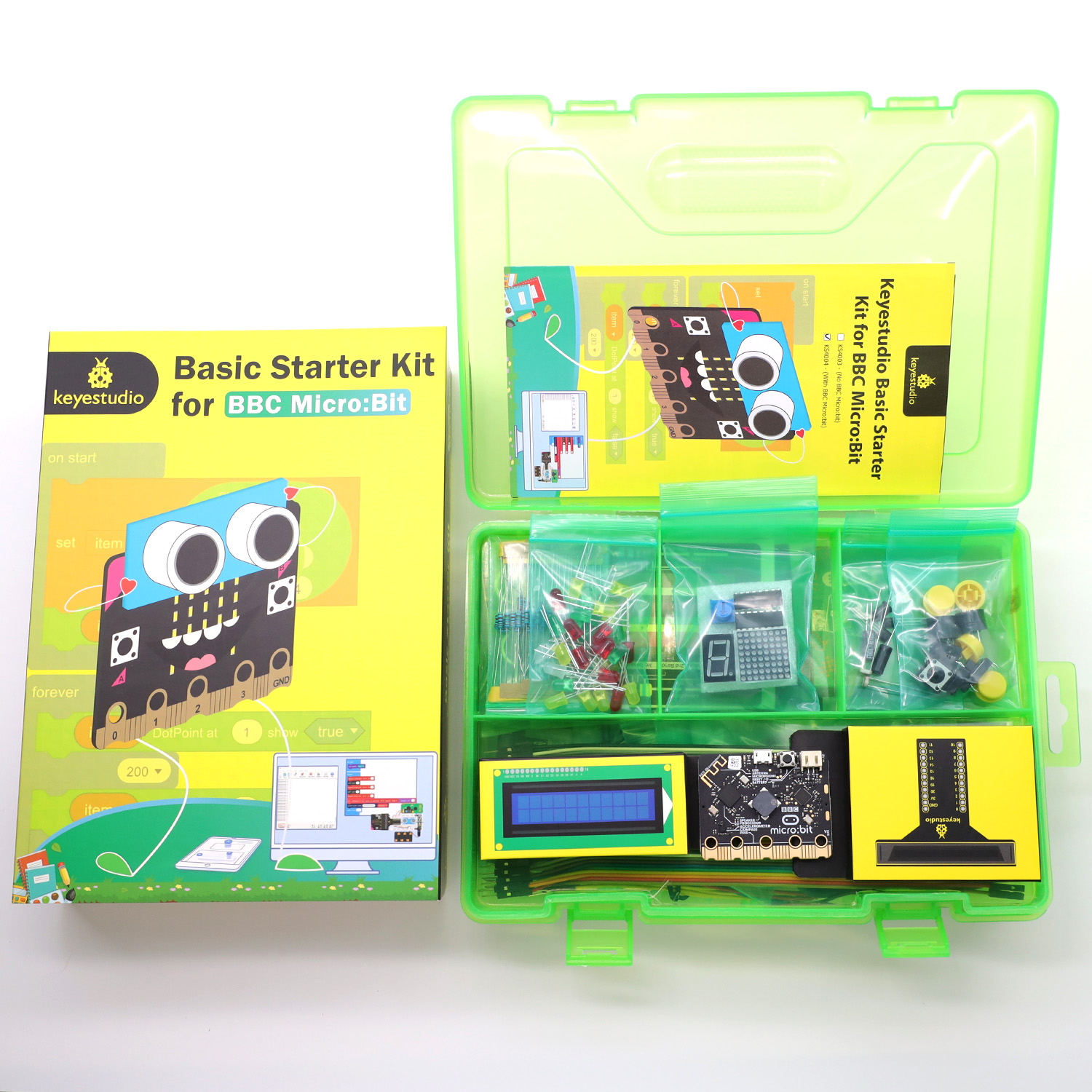 KEYESTUDIO Micro:bit V2 podsta – Esp32 Smart Home Kit recenzja i cena