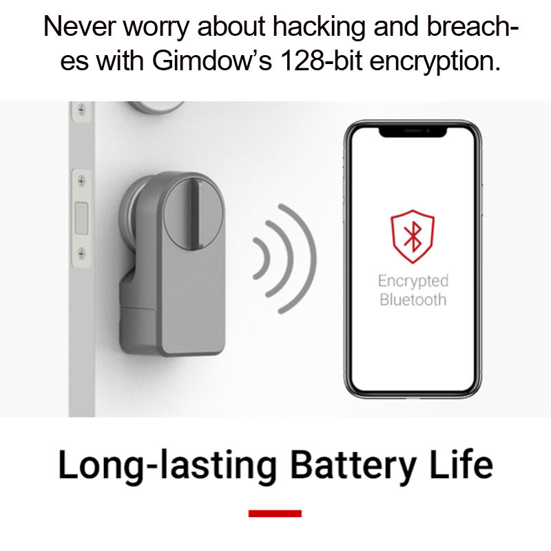 GIMDOW kompatybilny z Bluetoot – Smart Door Lock Wifi recenzja i cena
