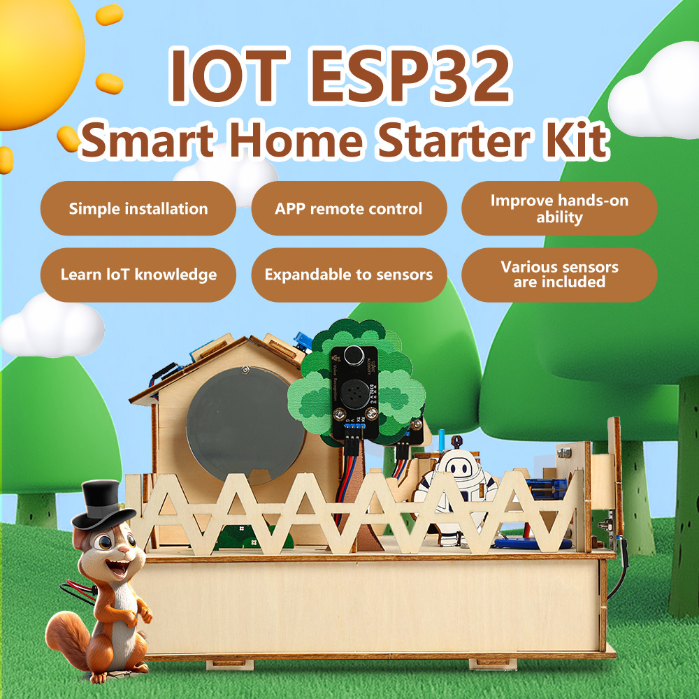 ACEBOTT Smart Home STEM STEAM  – Esp32 Smart Home Kit recenzja i cena