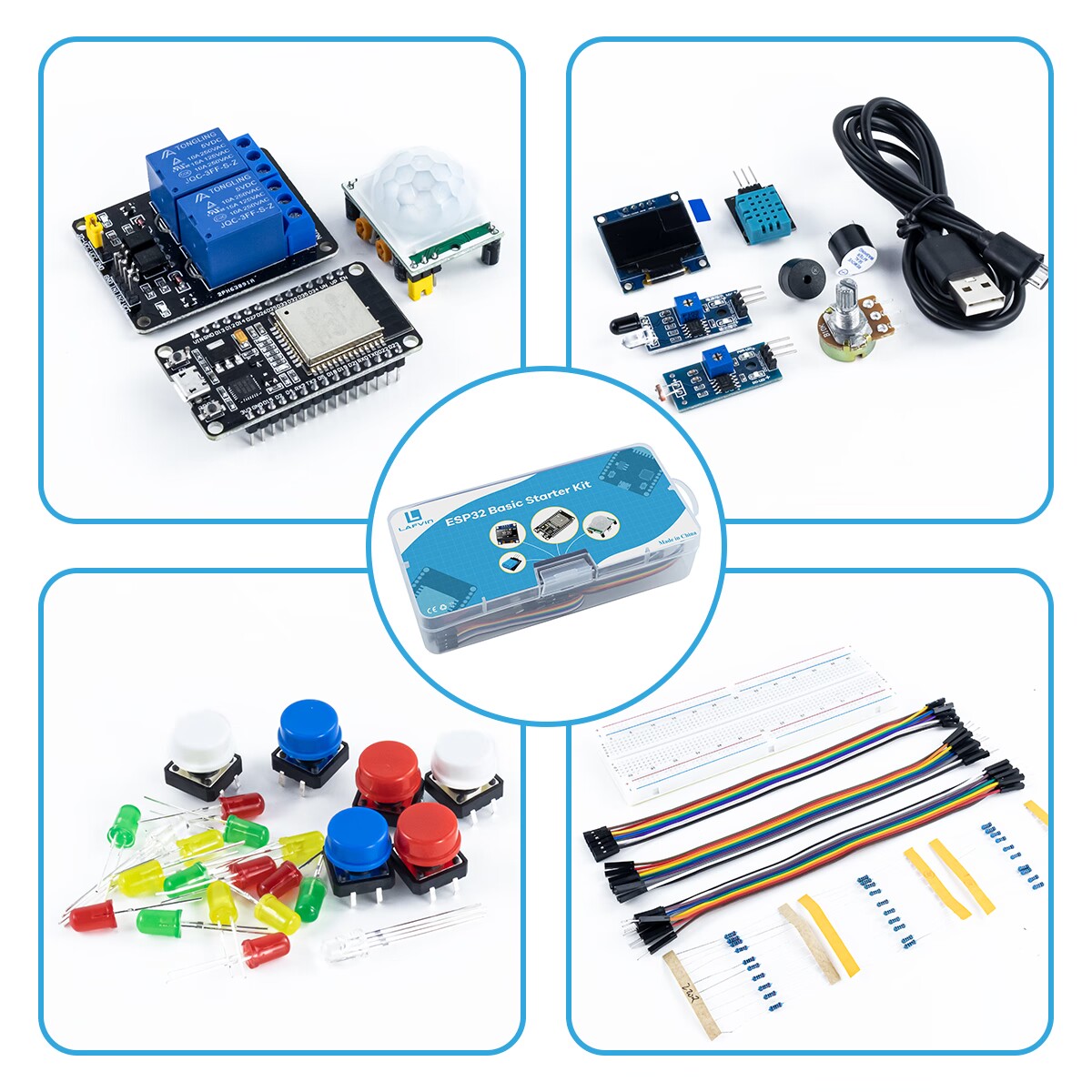 Podstawowy zestaw startowy dla – Esp32 Smart Home Kit recenzja i cena