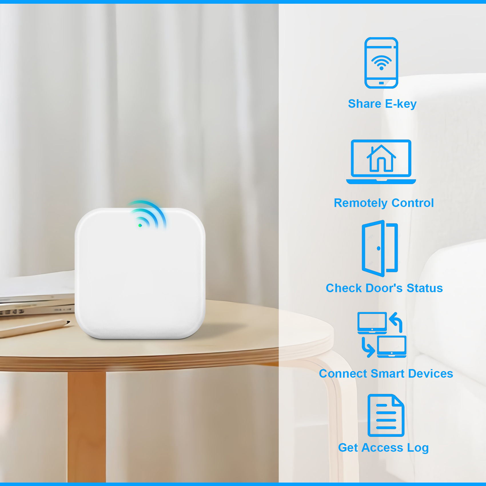 [GORĄCY!】 Brama G2 do aplikacj – Smart Door Lock Wifi recenzja i cena