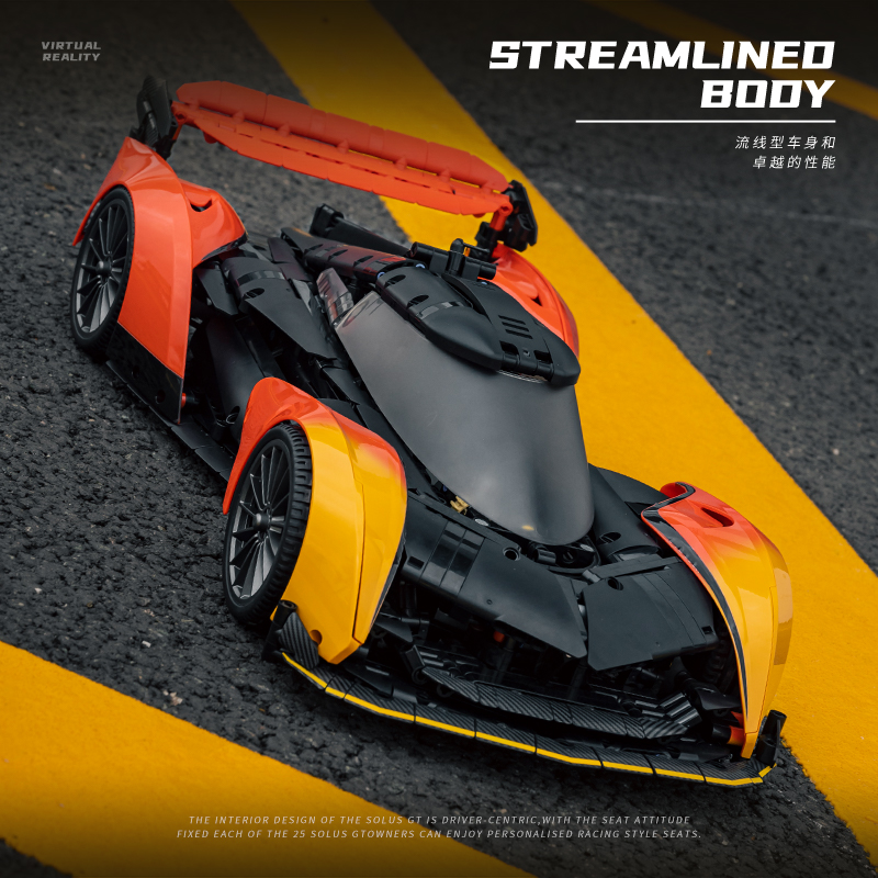 Technic 1:10 MOC McLaren SOLUS – Stem Robotics Kit recenzja i cena