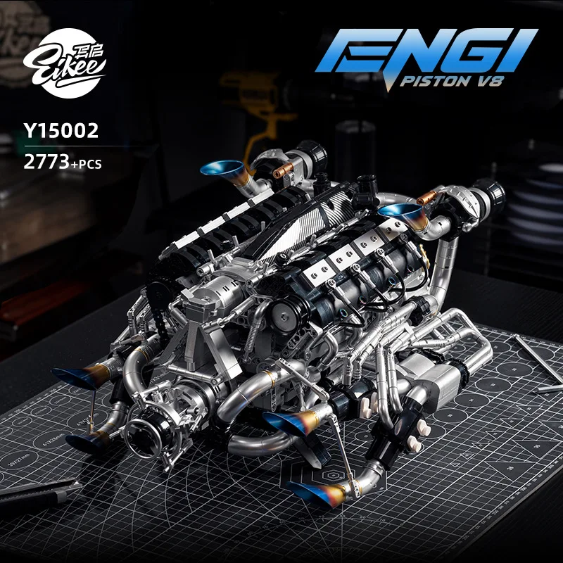 Zestaw do budowy silnika V8 dl – Stem Robotics Kit recenzja i cena