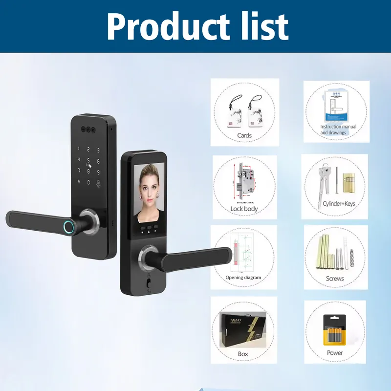 Zamek do drzwi z rozpoznawanie – Smart Door Lock Wifi recenzja i cena