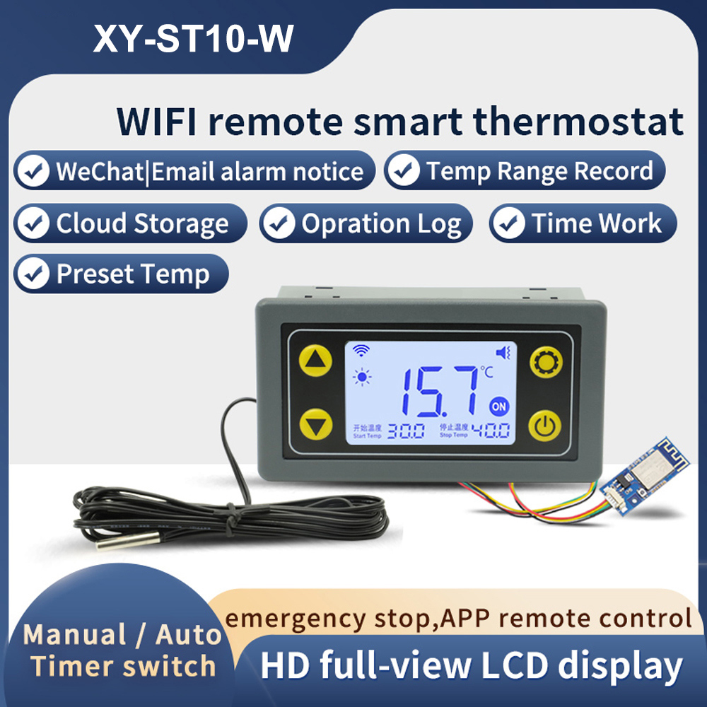 ST10-W/SA10-W/SA30-W/ST30-W DC – Wifi Thermostat recenzja i cena