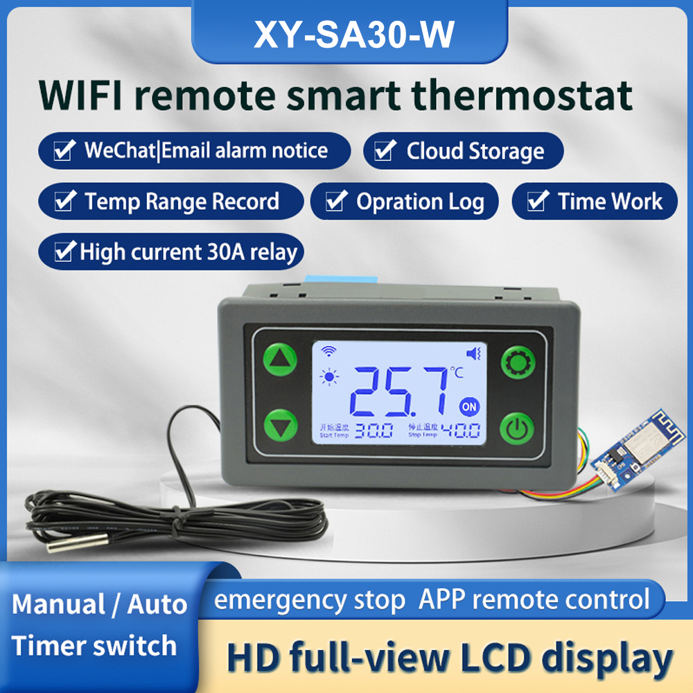 ST10-W/SA10-W/SA30-W/ST30-W DC – Wifi Thermostat recenzja i cena