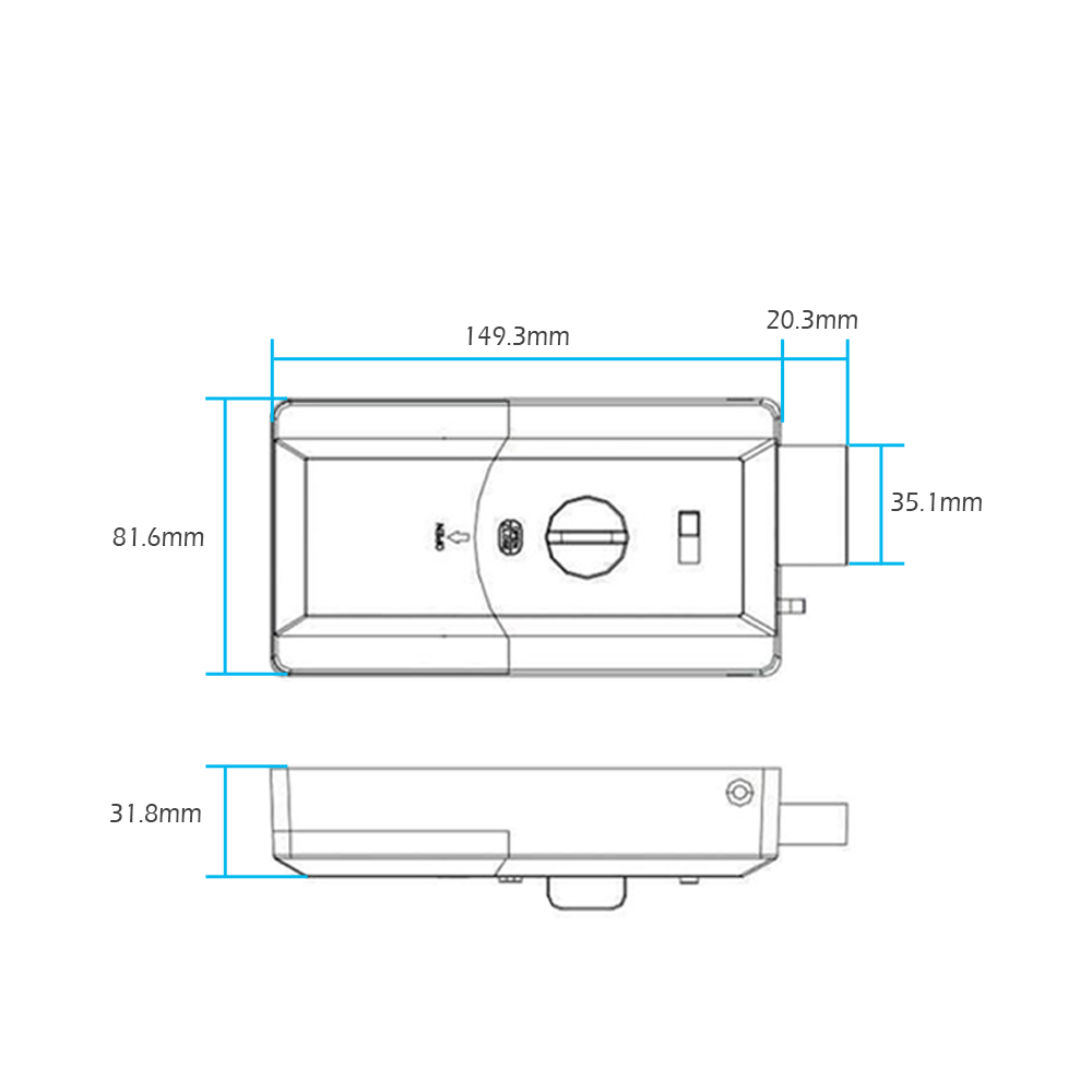 Wodoodporne inteligentne zamki – Smart Door Lock Wifi recenzja i cena