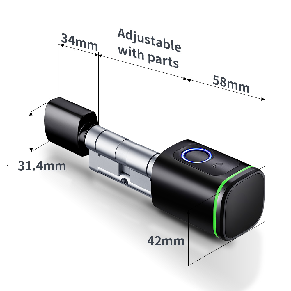 Inteligentny zamek cylindryczn – Smart Door Lock Wifi recenzja i cena