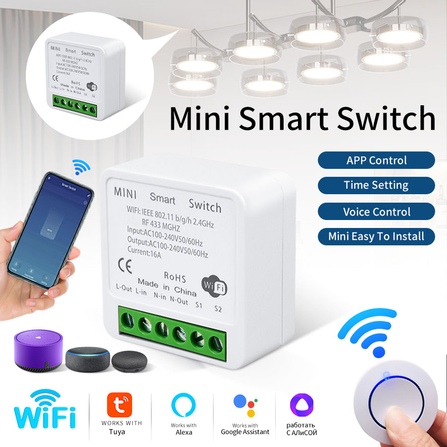 Przełącznik inteligentny WiFi  – Smart Light Switch Wifi recenzja i cena