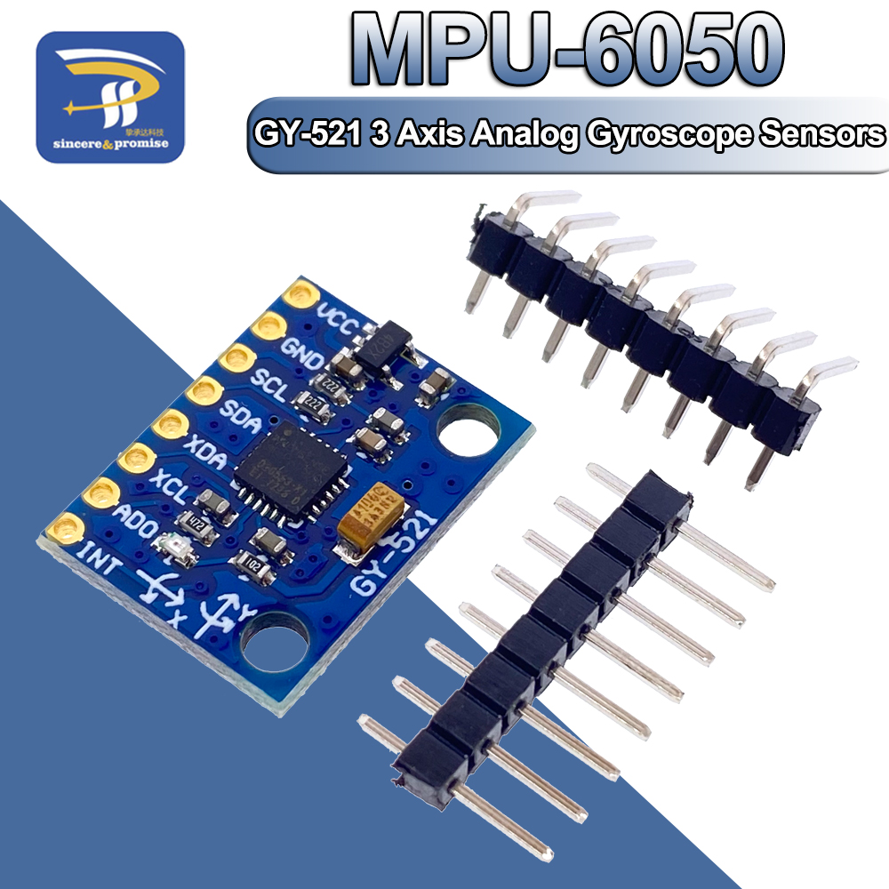 1 zestaw IIC I2C GY-521 MPU-60 – Sensor Kit Arduino recenzja i cena